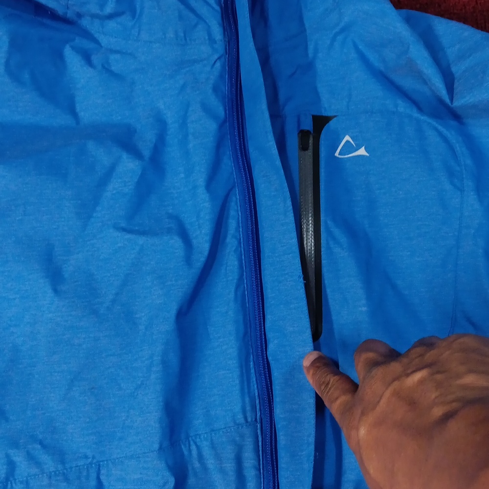 Blue raincoat - Picture 4 of 6